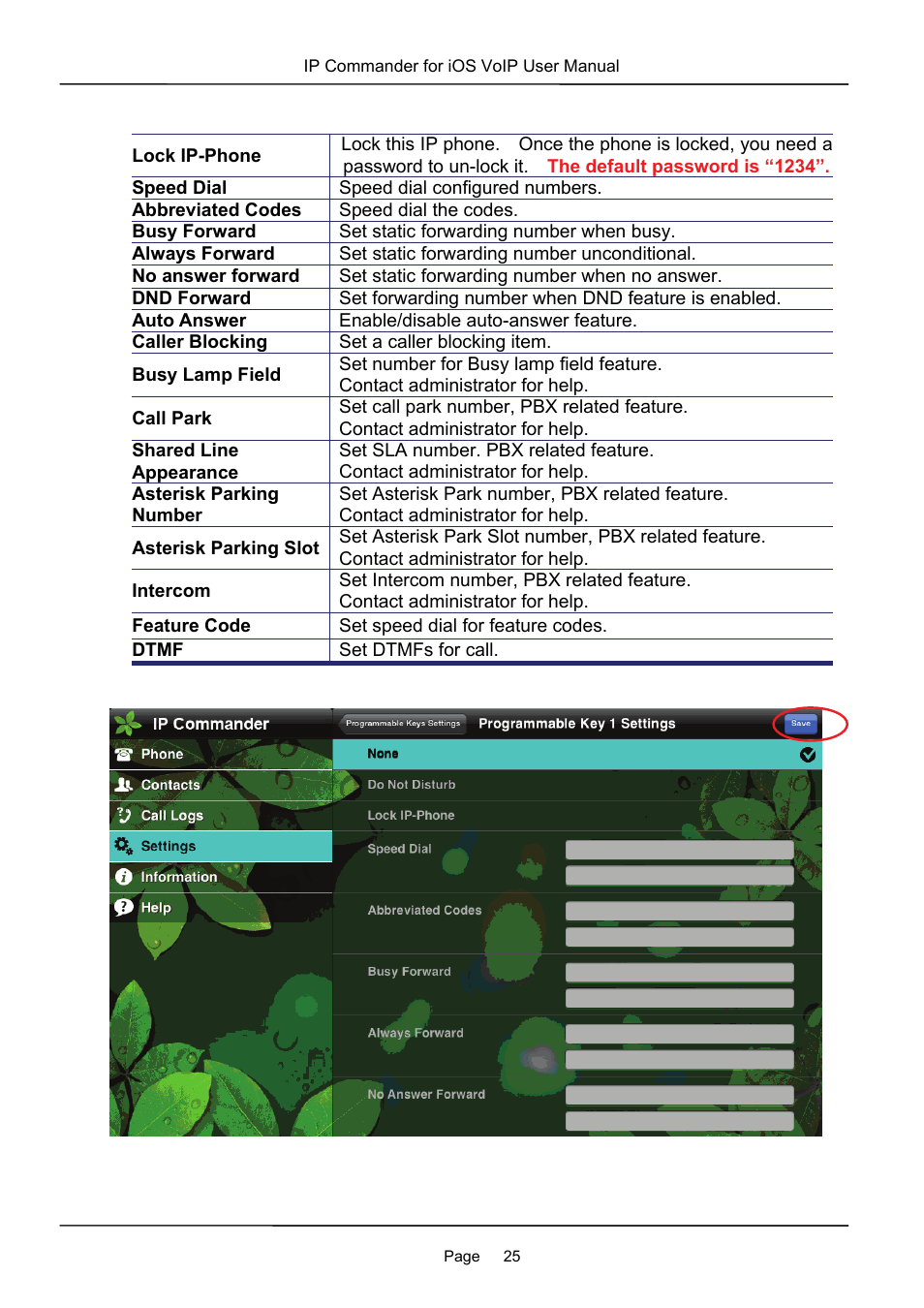 MOCET IP Commander User Manual | Page 25 / 53