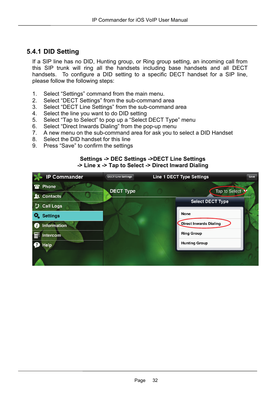 MOCET IP Commander User Manual | Page 32 / 53