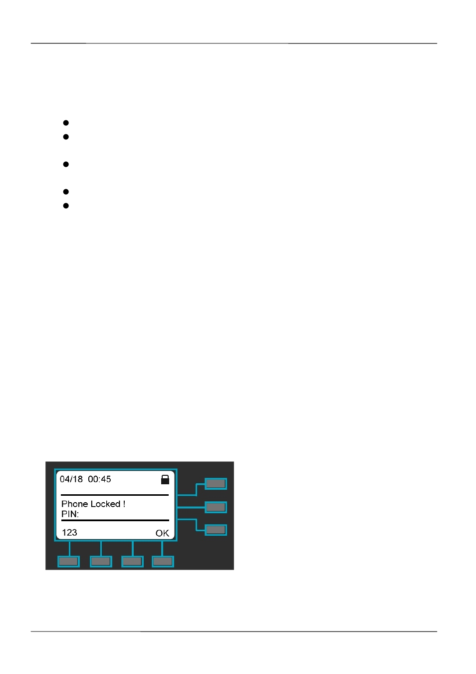 Locking your phone keypad | MOCET IP3021A User Manual | Page 32 / 68