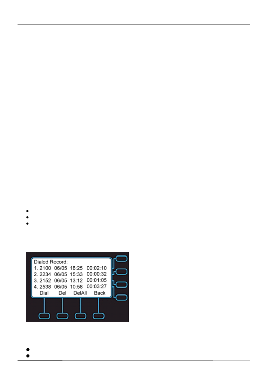 Editing contacts, Deleting contacts, Searching for a contact | Placing a call to a contact, Managing calll logs, Managing call logs | MOCET IP3062 User Manual | Page 25 / 59