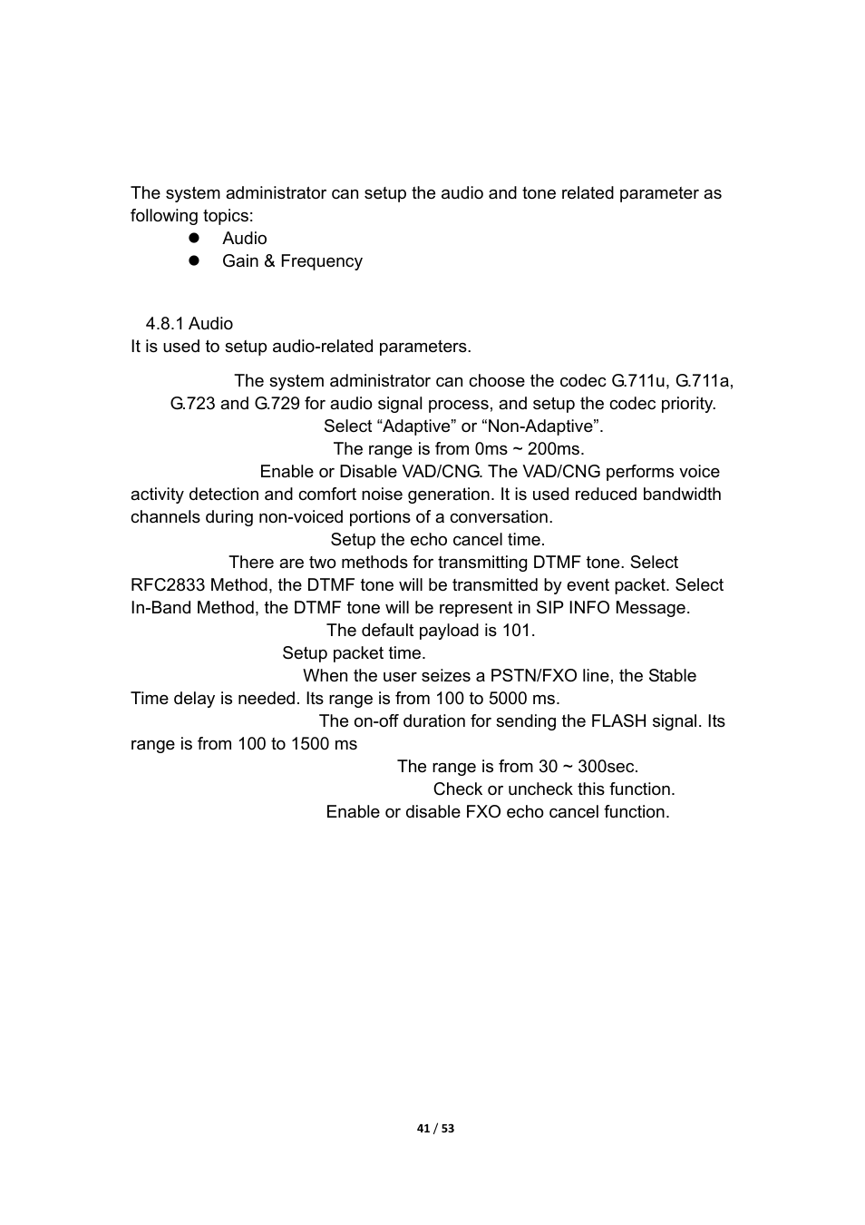 MOCET IG7200 User Manual | Page 41 / 53
