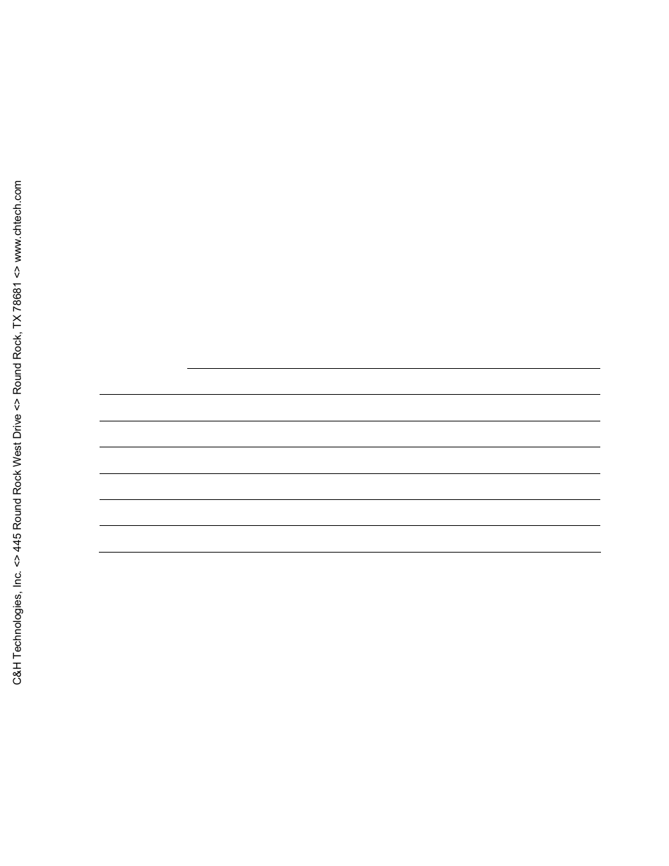 C&H Technologies M222 User Manual | Page 23 / 24