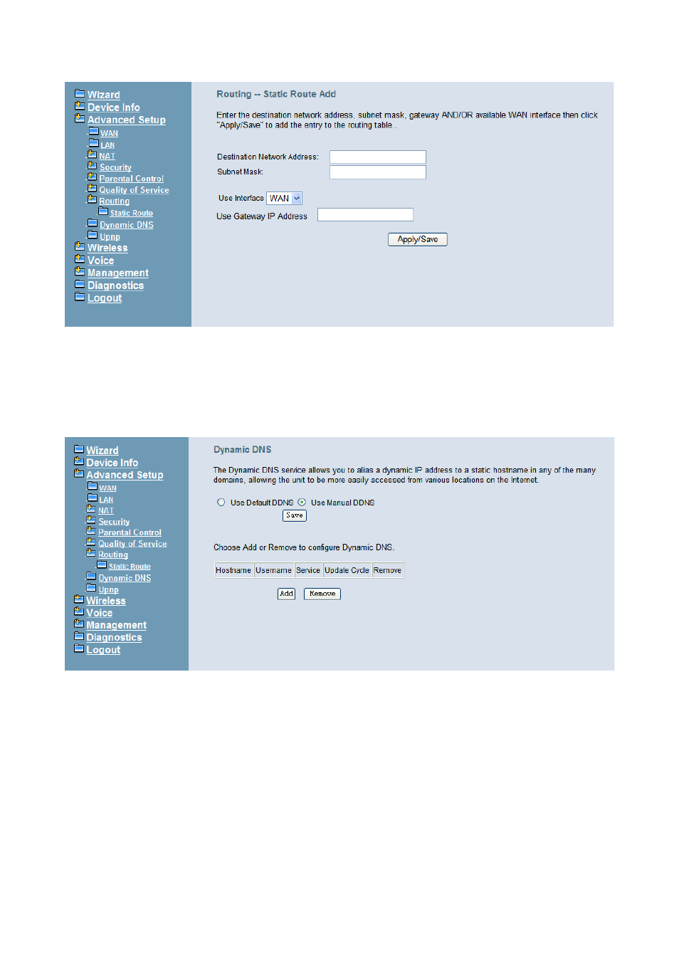 9 dynamic dns | MOCET IG7600 User Manual | Page 63 / 133