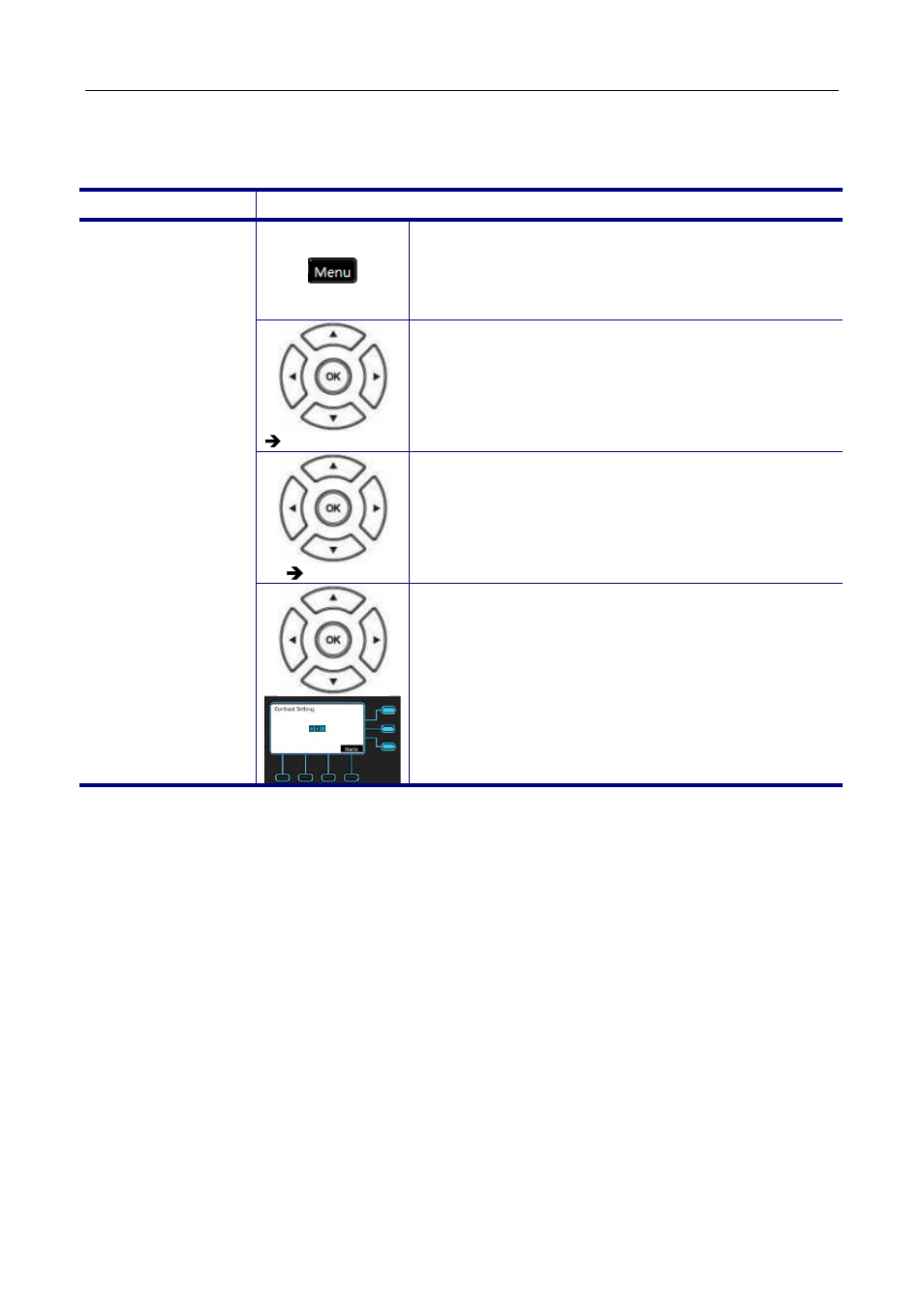 Contrast | MOCET M22 User Manual | Page 54 / 99