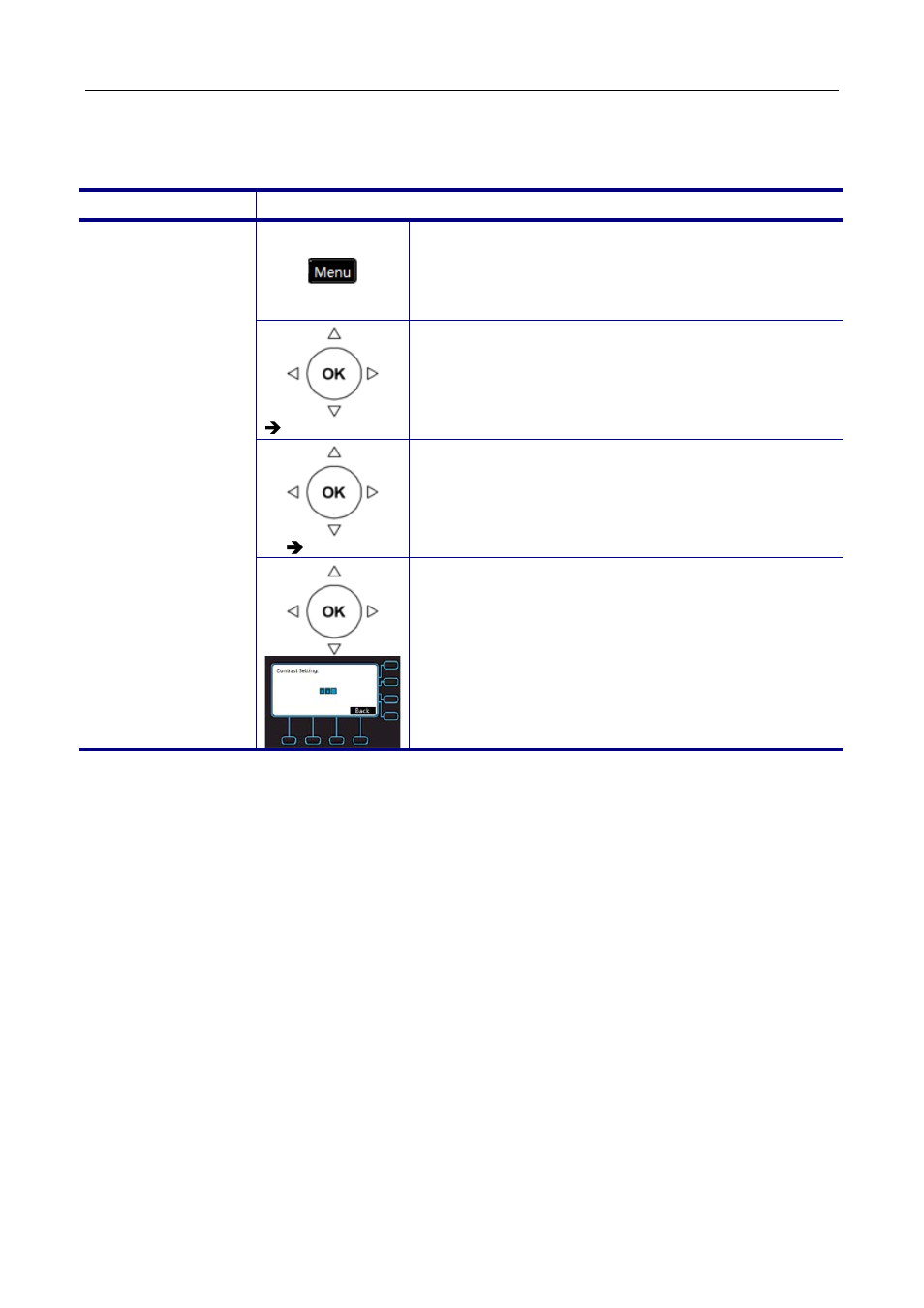 Contrast | MOCET M62 User Manual | Page 57 / 100