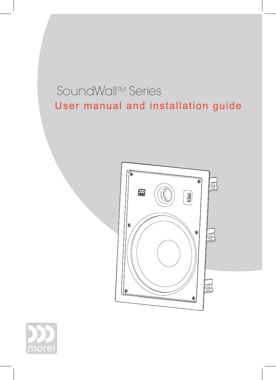 Morel SoundWal X Series User Manual | 4 pages