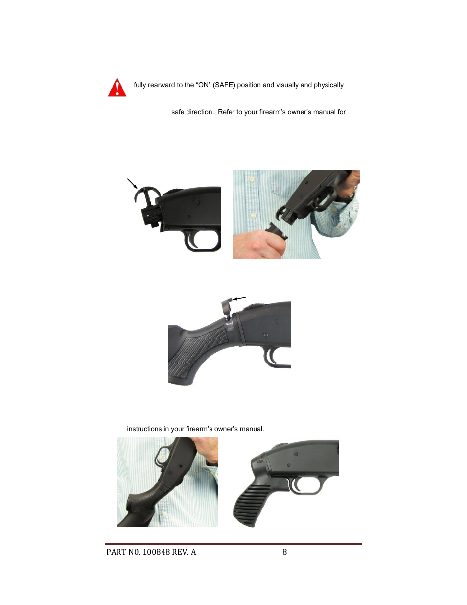 Mossberg FLEX System Shotguns User Manual | Page 8 / 16