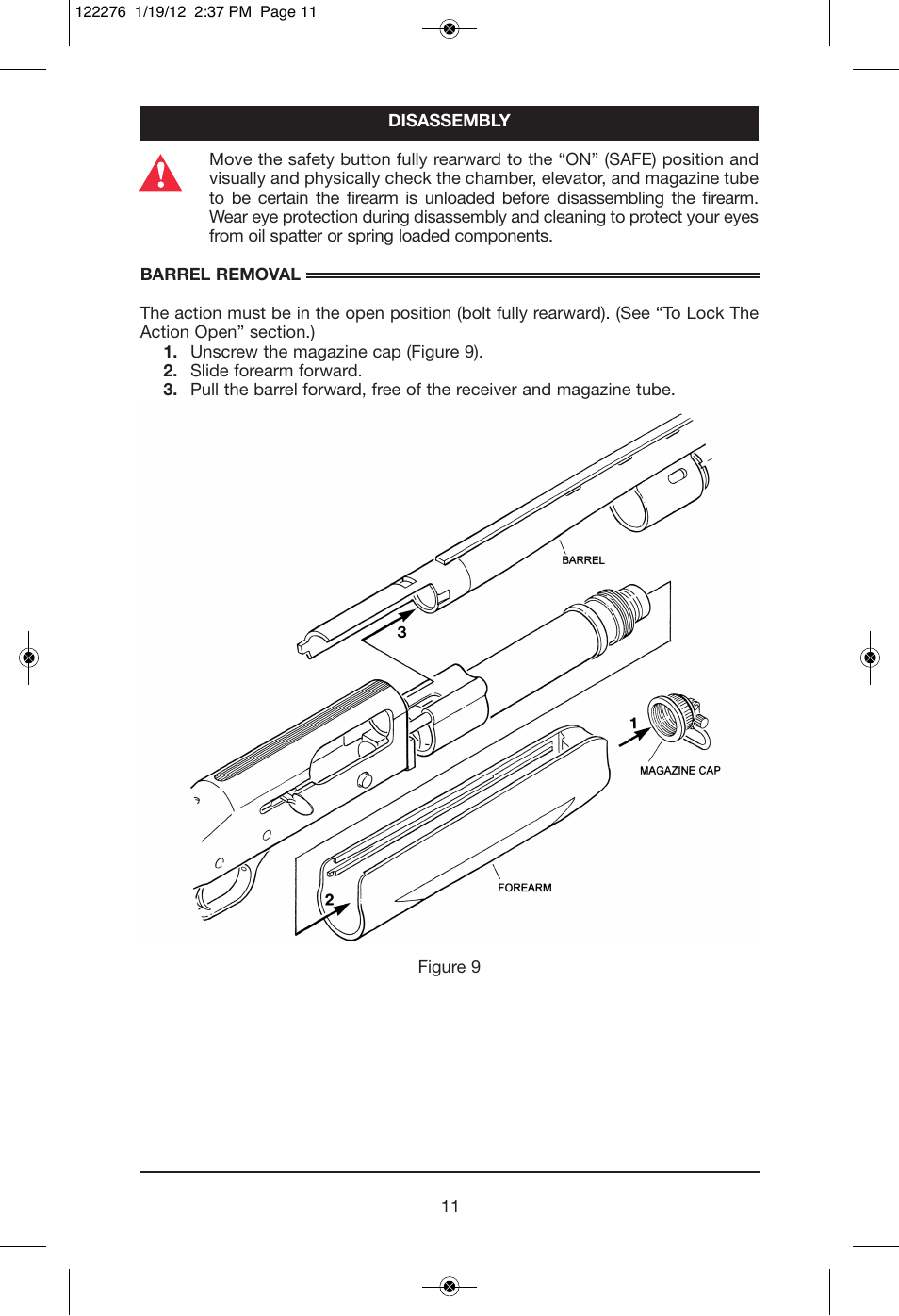 Mossberg 935 Magnu User Manual | Page 13 / 32