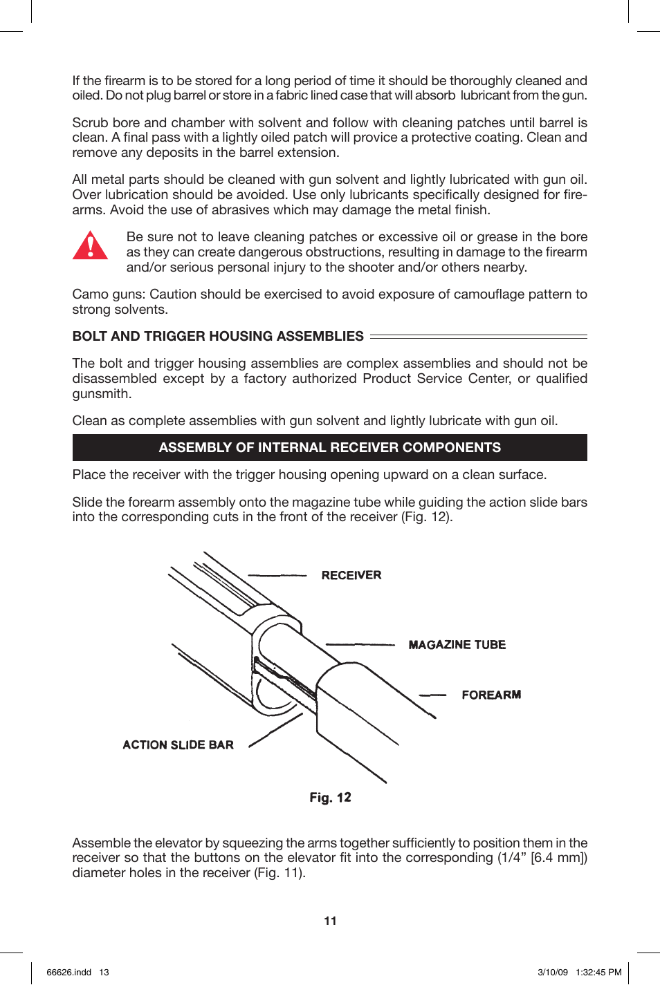 Mossberg Maverick 8 and 9 User Manual | Page 13 / 28