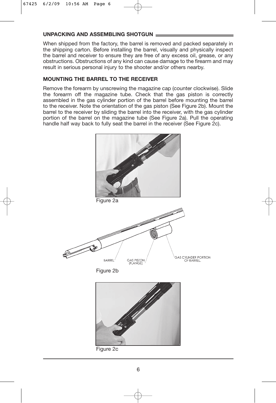 Mossberg International SA-2 User Manual | Page 6 / 28