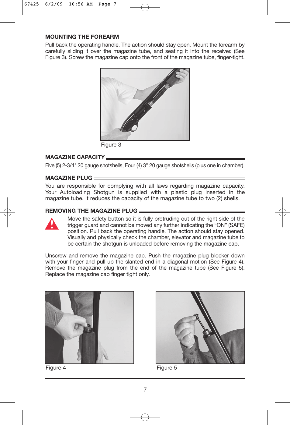 Mossberg International SA-2 User Manual | Page 7 / 28