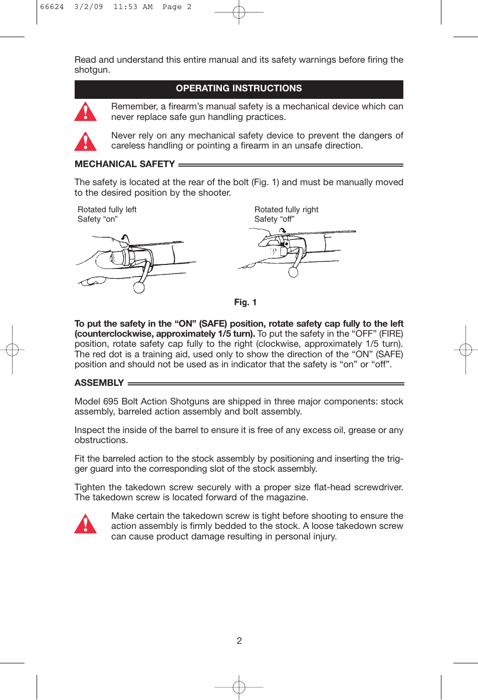 Mossberg 69 User Manual | Page 4 / 16