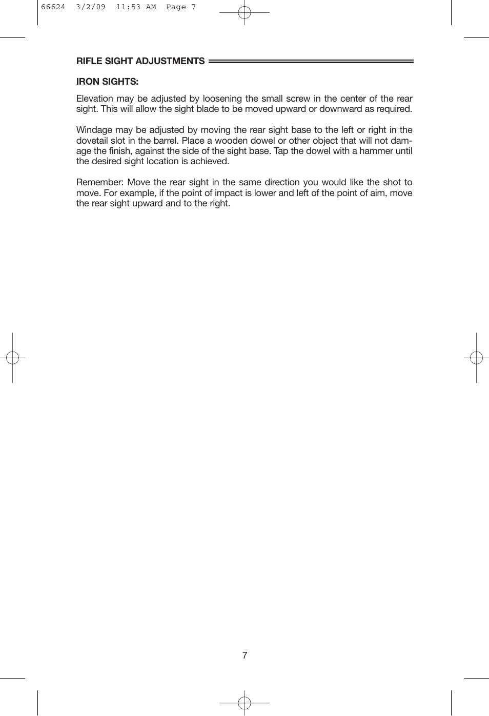 Mossberg 69 User Manual | Page 9 / 16