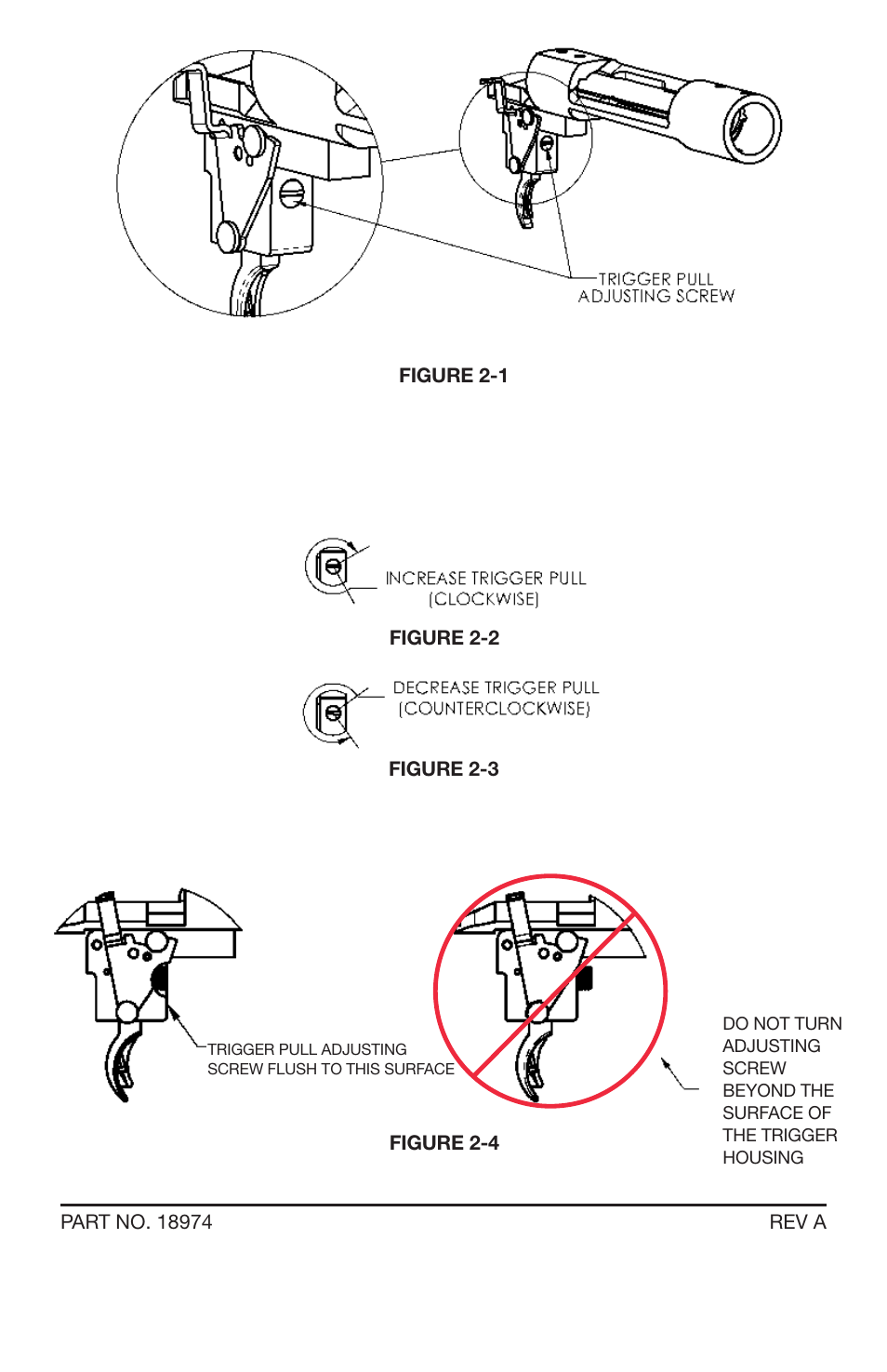 Mossberg LB Lightning Bolt Action Trigger system adjustment User Manual | Page 2 / 2