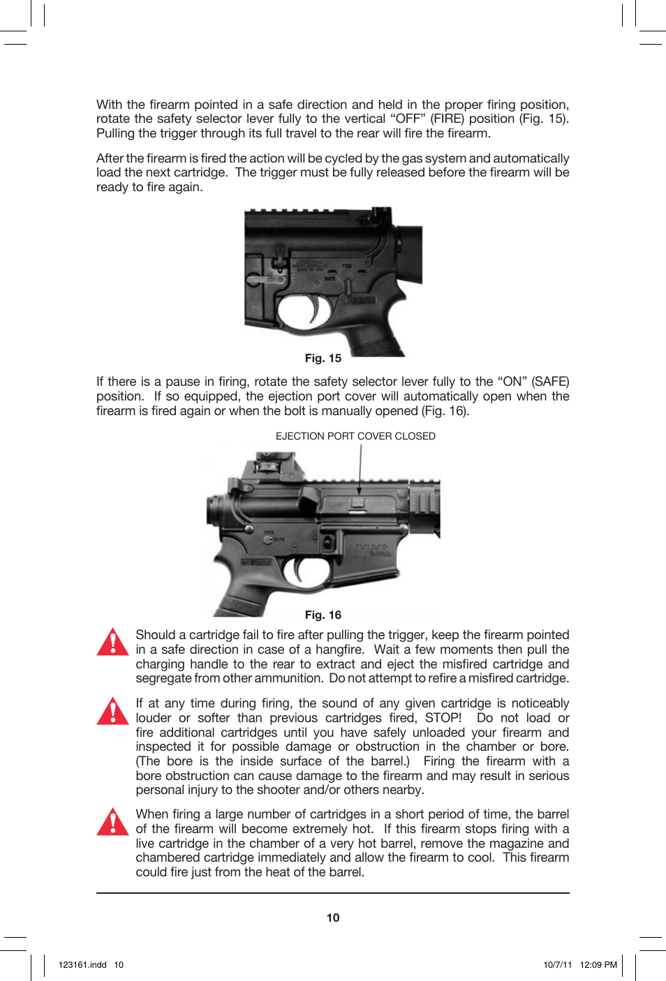 Mossberg MMR User Manual | Page 10 / 32