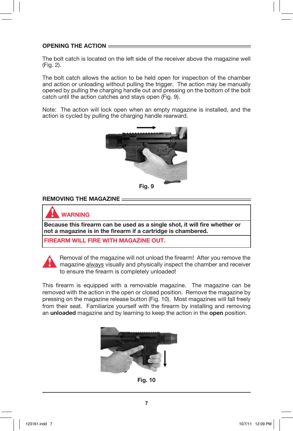 Mossberg MMR User Manual | Page 7 / 32