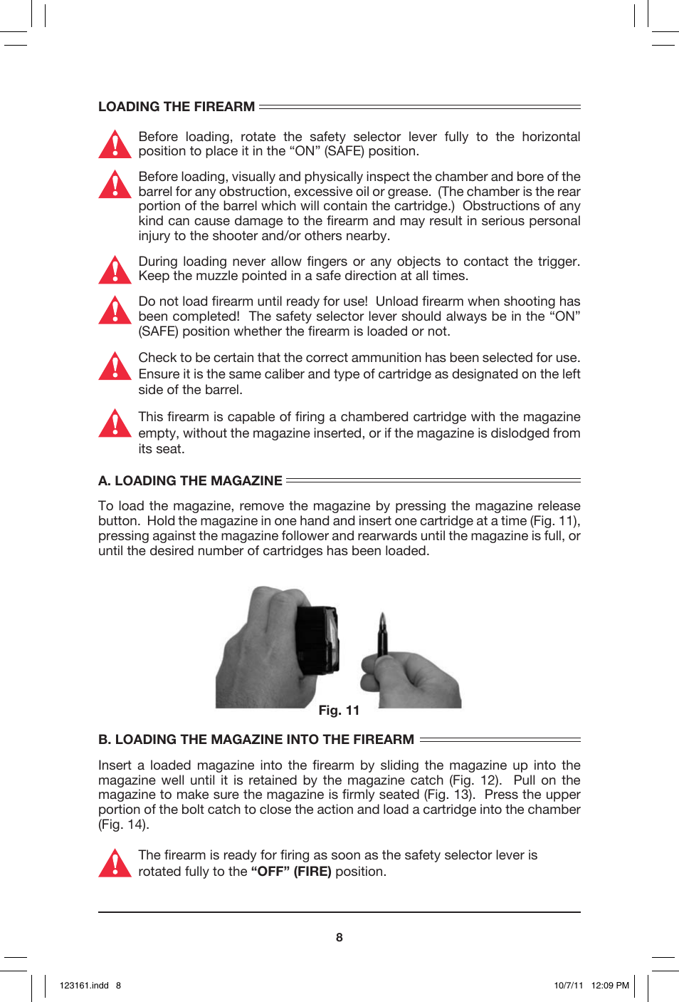 Mossberg MMR User Manual | Page 8 / 32