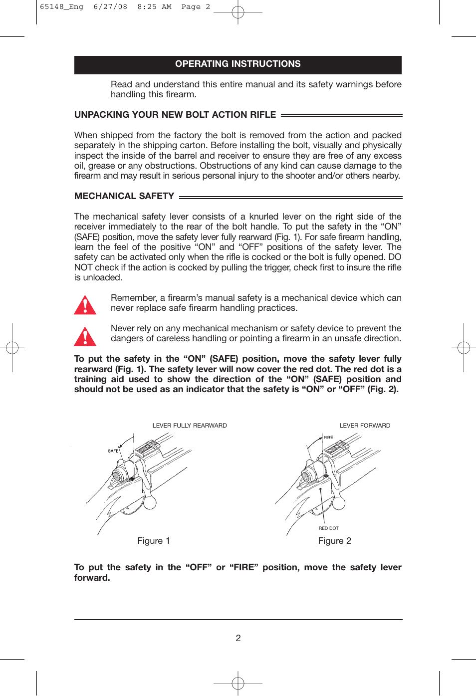 Mossberg AT User Manual | Page 4 / 18