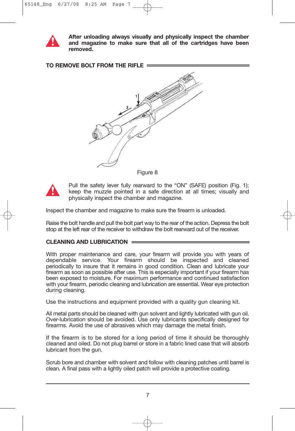 Mossberg AT User Manual | Page 9 / 18