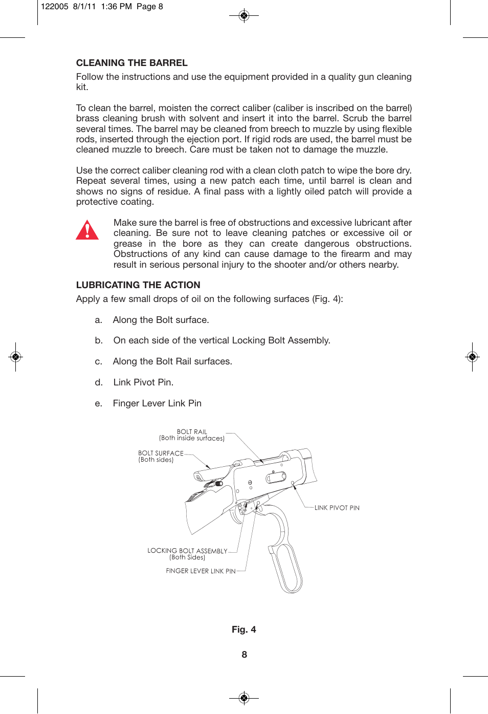 Mossberg 46 CENTERFIRE User Manual | Page 8 / 16