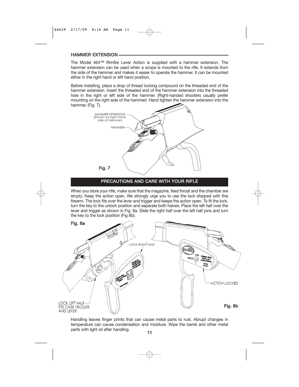 Mossberg 46 RIMFIRE User Manual | Page 11 / 16