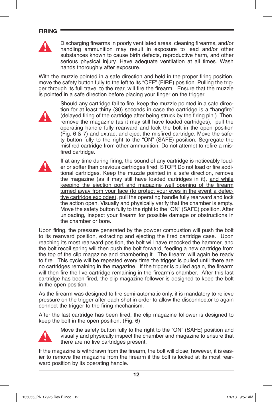 Mossberg 715T User Manual | Page 12 / 28
