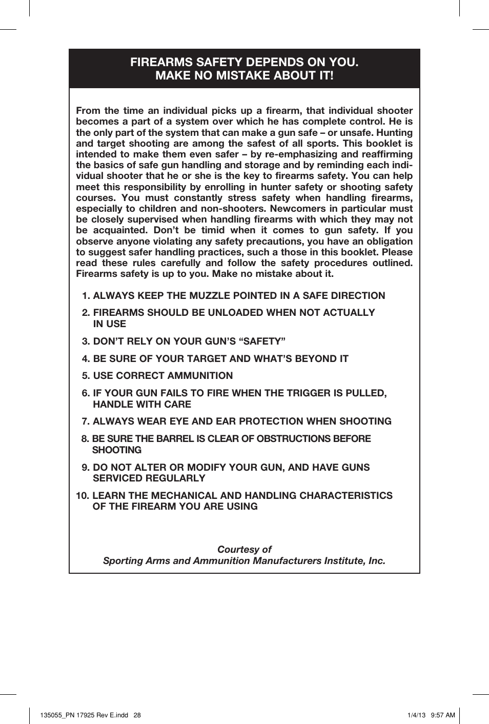 Mossberg 715T User Manual | Page 28 / 28