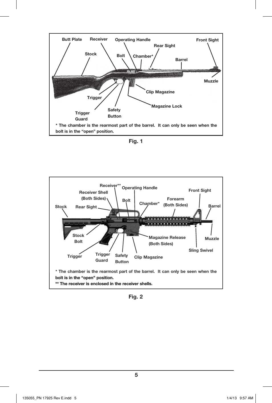 5fig. 1, Fig. 2 | Mossberg 715T User Manual | Page 5 / 28