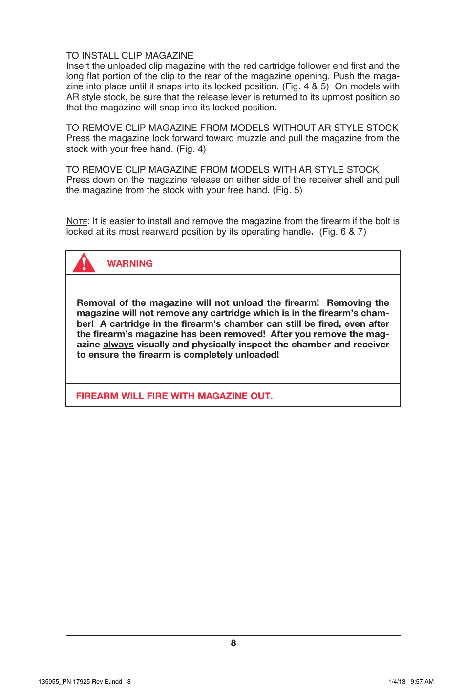Mossberg 715T User Manual | Page 8 / 28