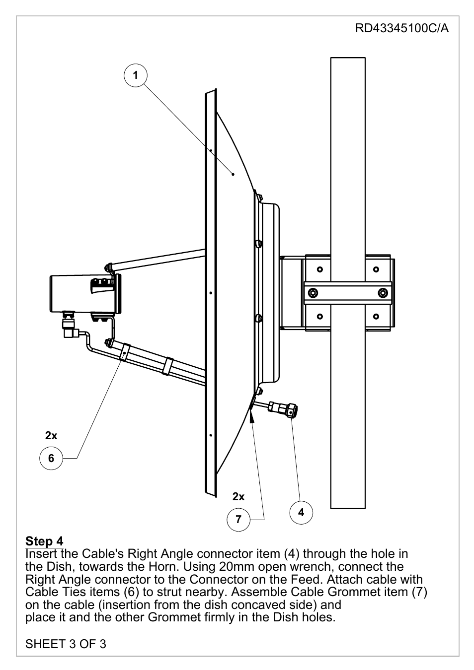 Sheet3, Drawing view94 | MTI Wireless Edge MT-386004/N User Manual | Page 3 / 3