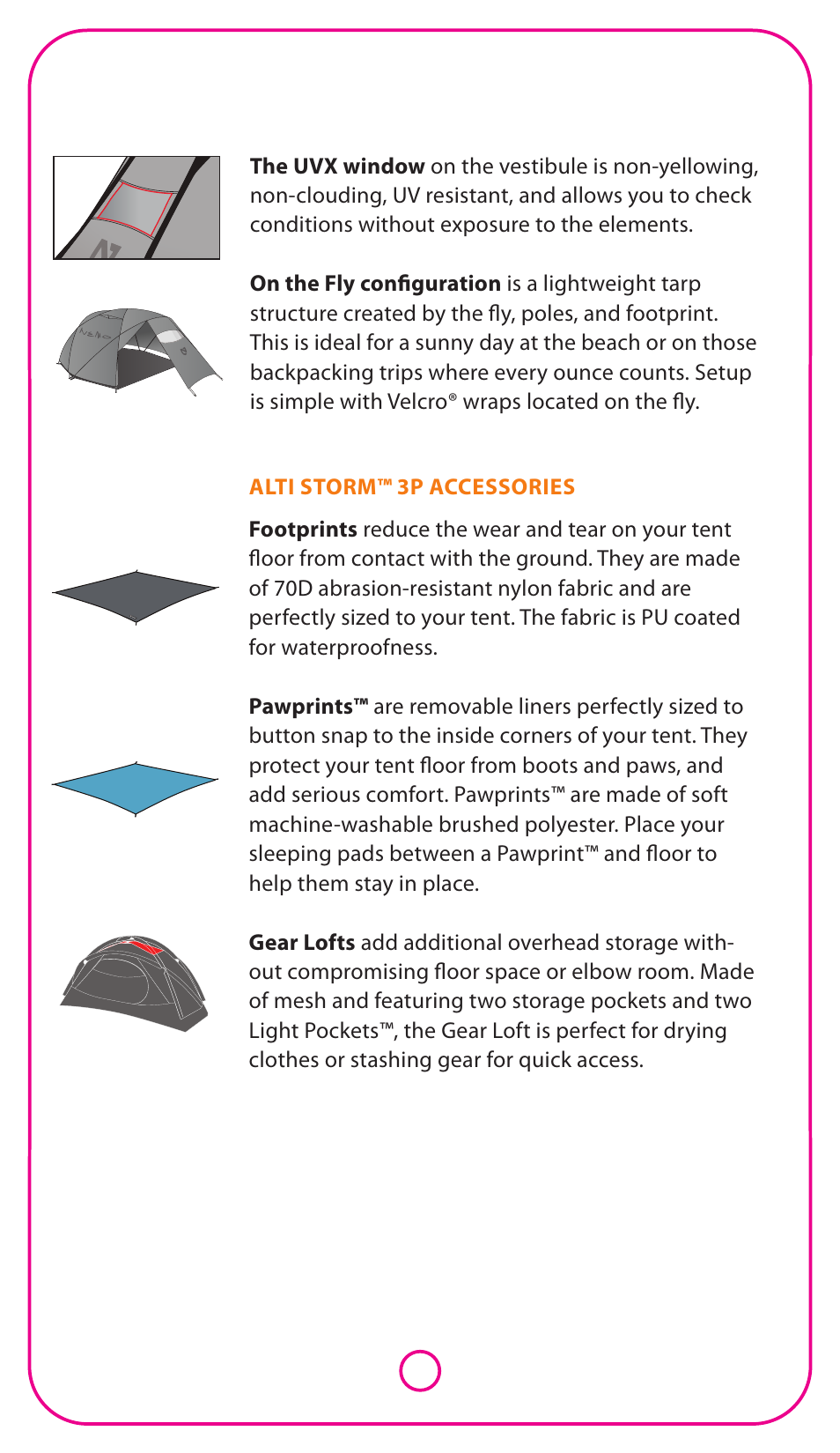 NEMO Equipment ALTI STOR 3P User Manual | Page 4 / 5