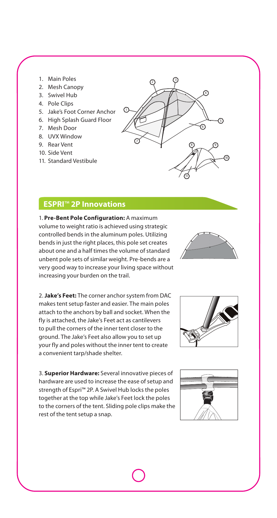 Espri ™ 2p innovations | NEMO Equipment ESPR 2P User Manual | Page 2 / 5
