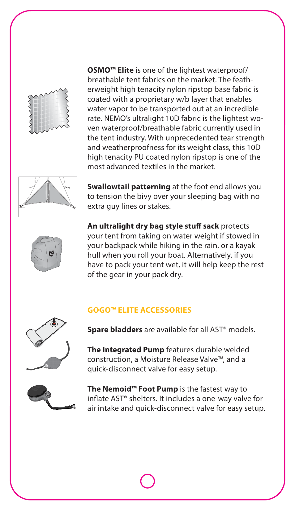 NEMO Equipment GOG ELITE User Manual | Page 4 / 4