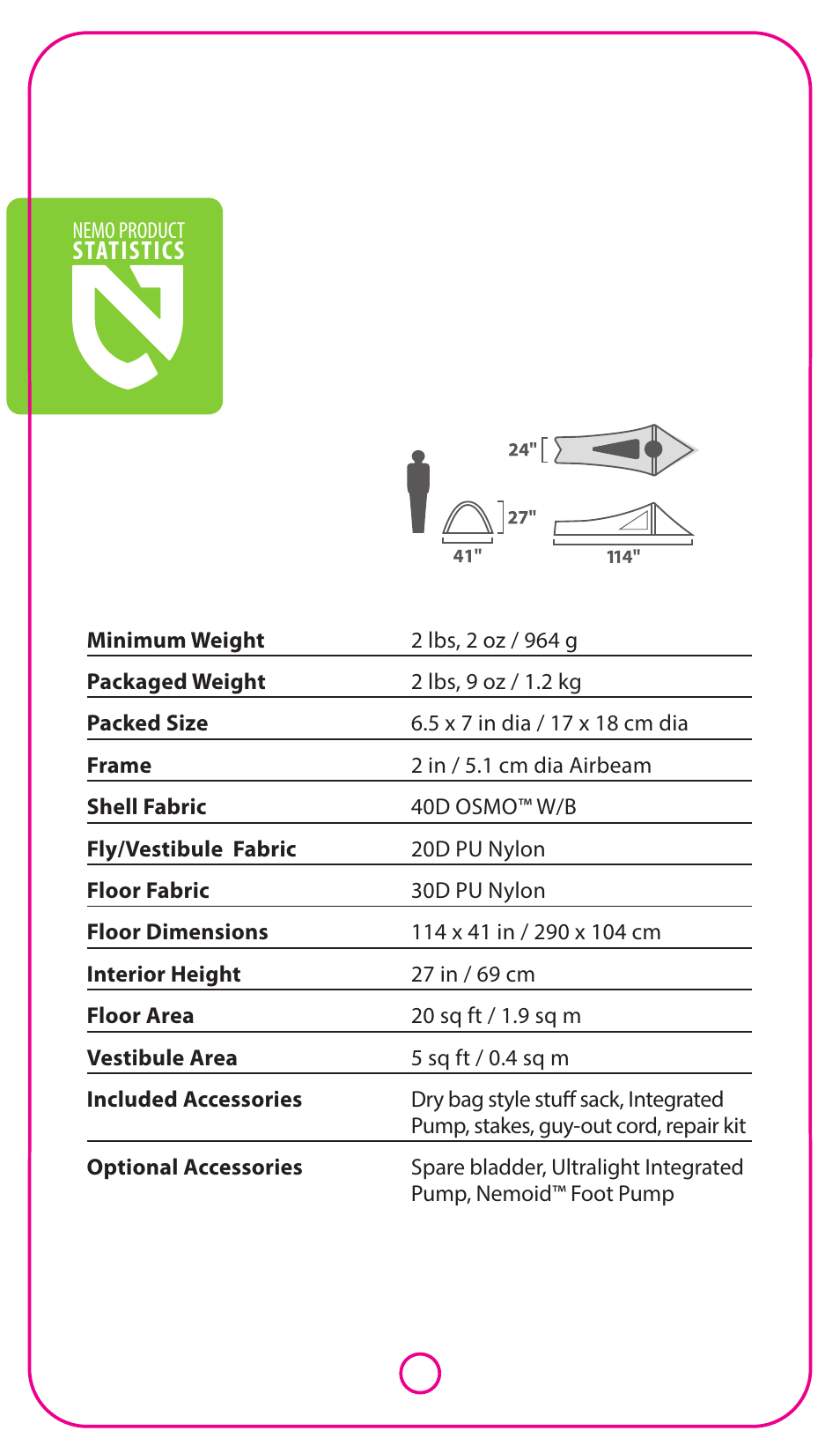 NEMO Equipment GOG LE User Manual | Page 2 / 4