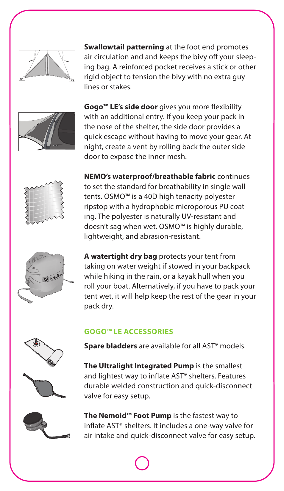 NEMO Equipment GOG LE User Manual | Page 4 / 4