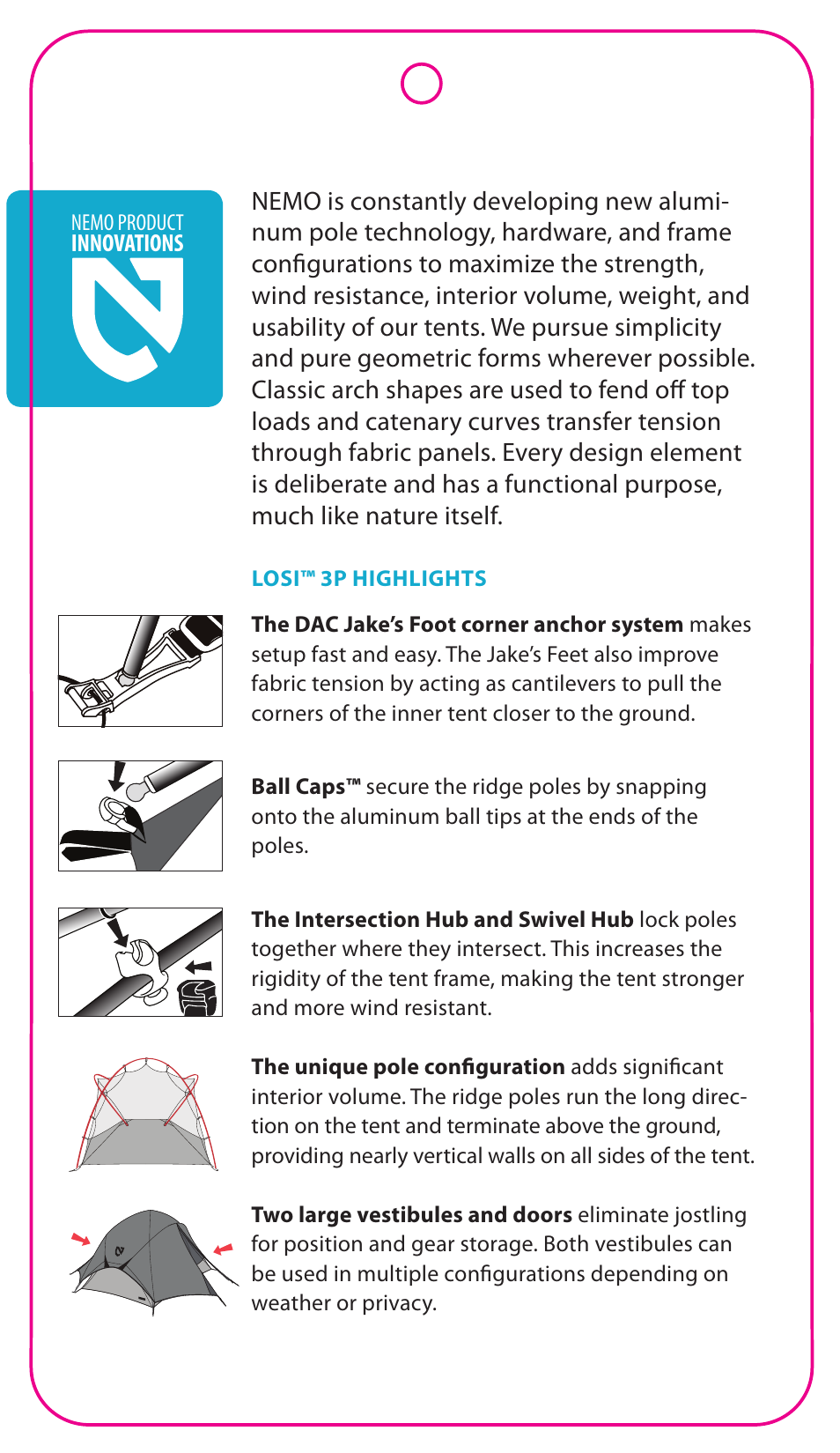 NEMO Equipment LOS 3P User Manual | Page 3 / 6