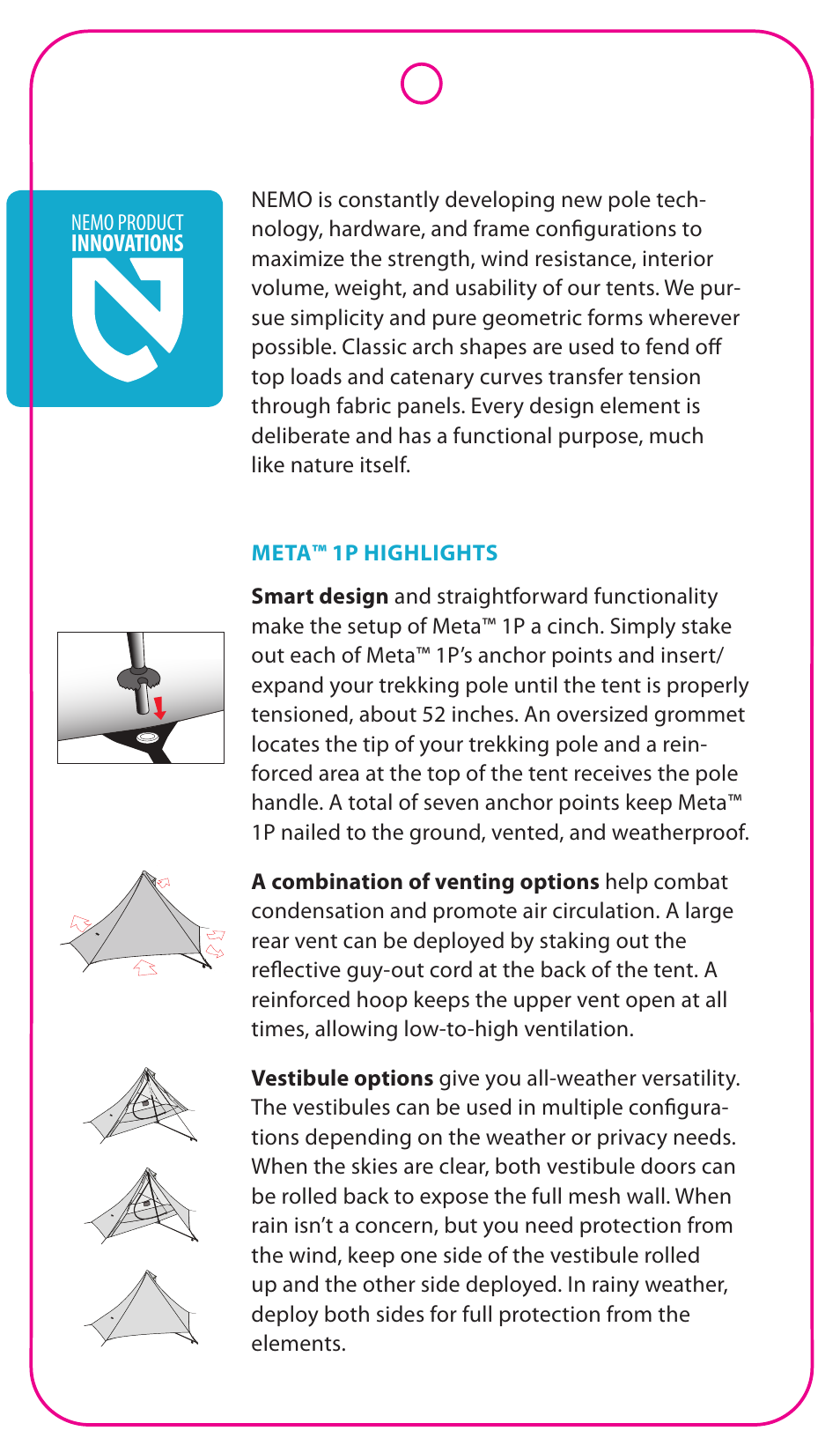NEMO Equipment MET 1P User Manual | Page 3 / 5