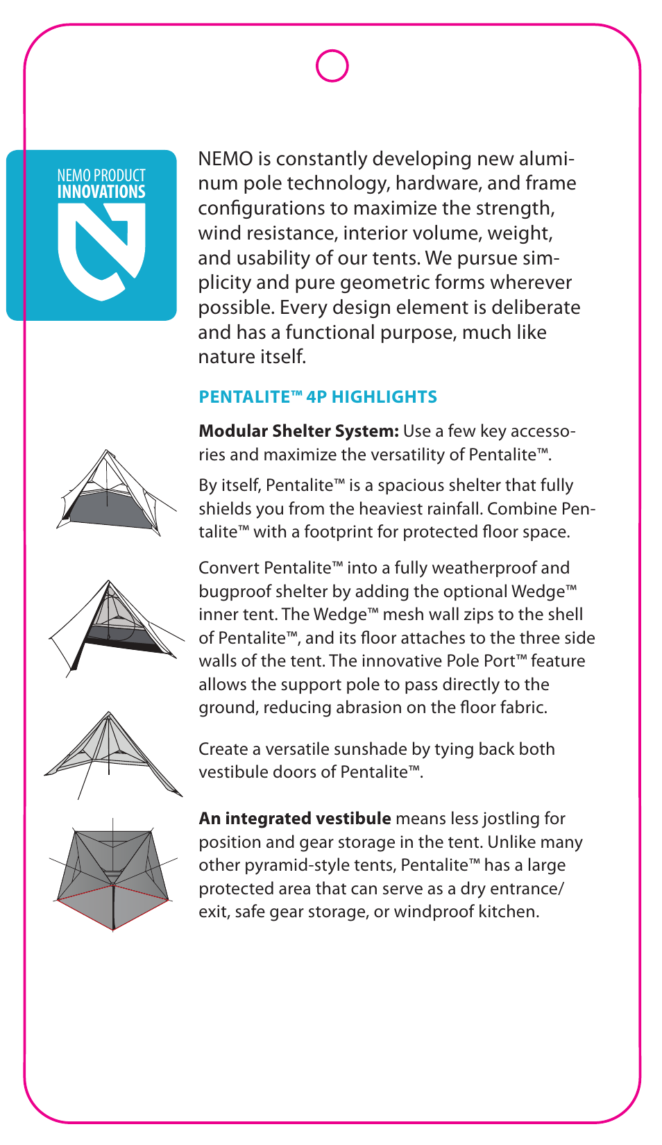 NEMO Equipment PENTALIT User Manual | Page 3 / 5