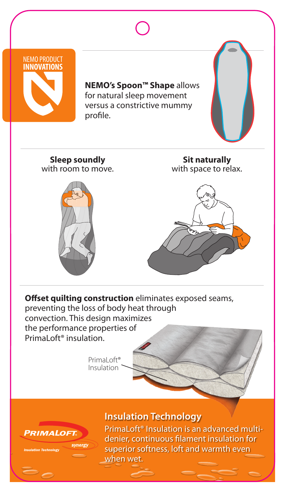 Insulation technology | NEMO Equipment S HARMON 25 User Manual | Page 3 / 6