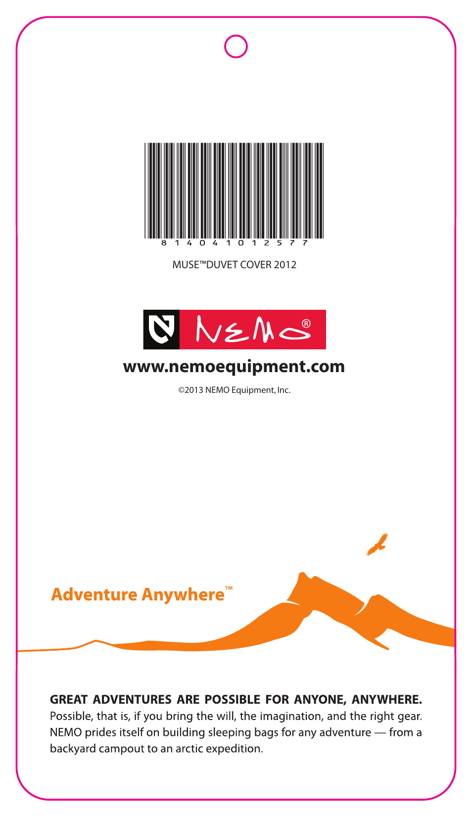 NEMO Equipment MUS COVER User Manual | Page 6 / 6