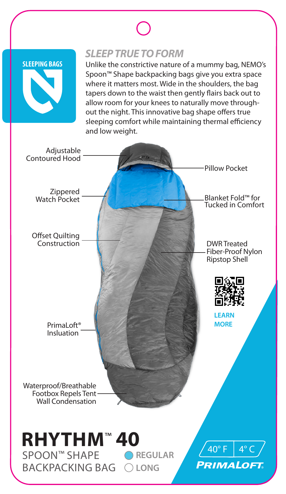 NEMO Equipment RHYTH 40 User Manual | 6 pages