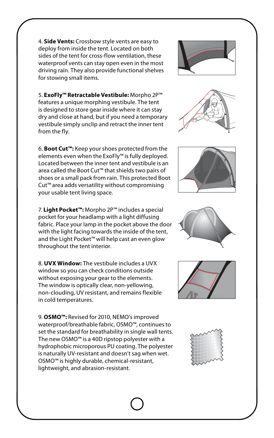 NEMO Equipment MORPHO 2 User Manual | Page 6 / 9