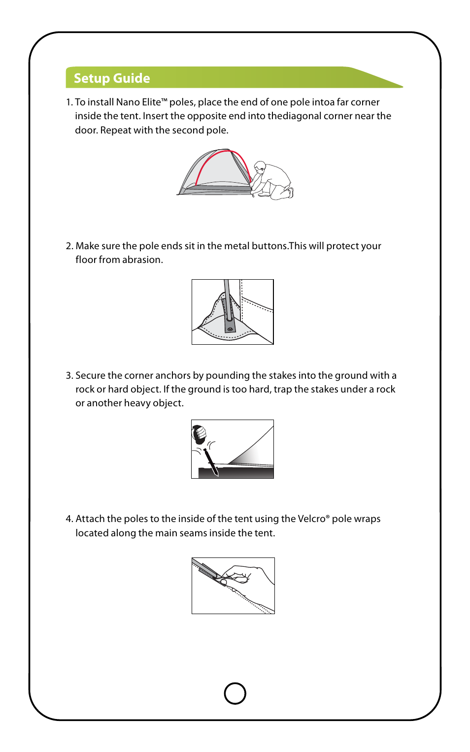 Setup guide | NEMO Equipment NANO ELIT User Manual | Page 4 / 9