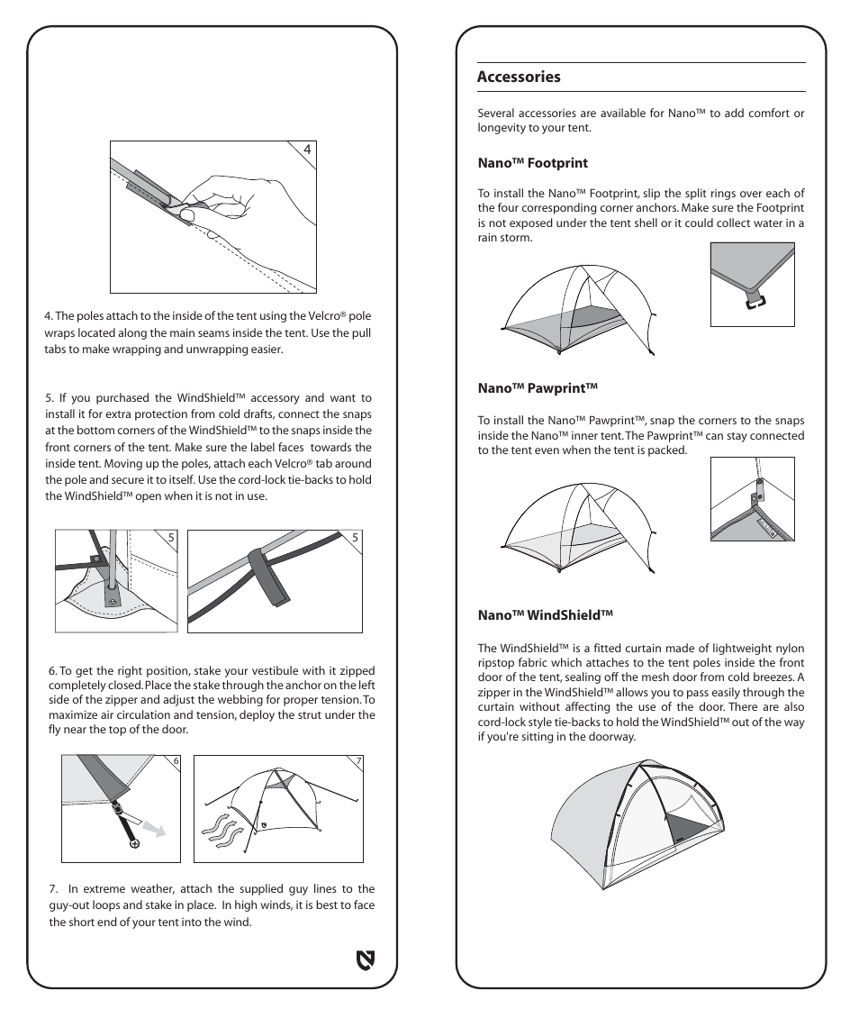 Accessories | NEMO Equipment NAN User Manual | Page 4 / 8