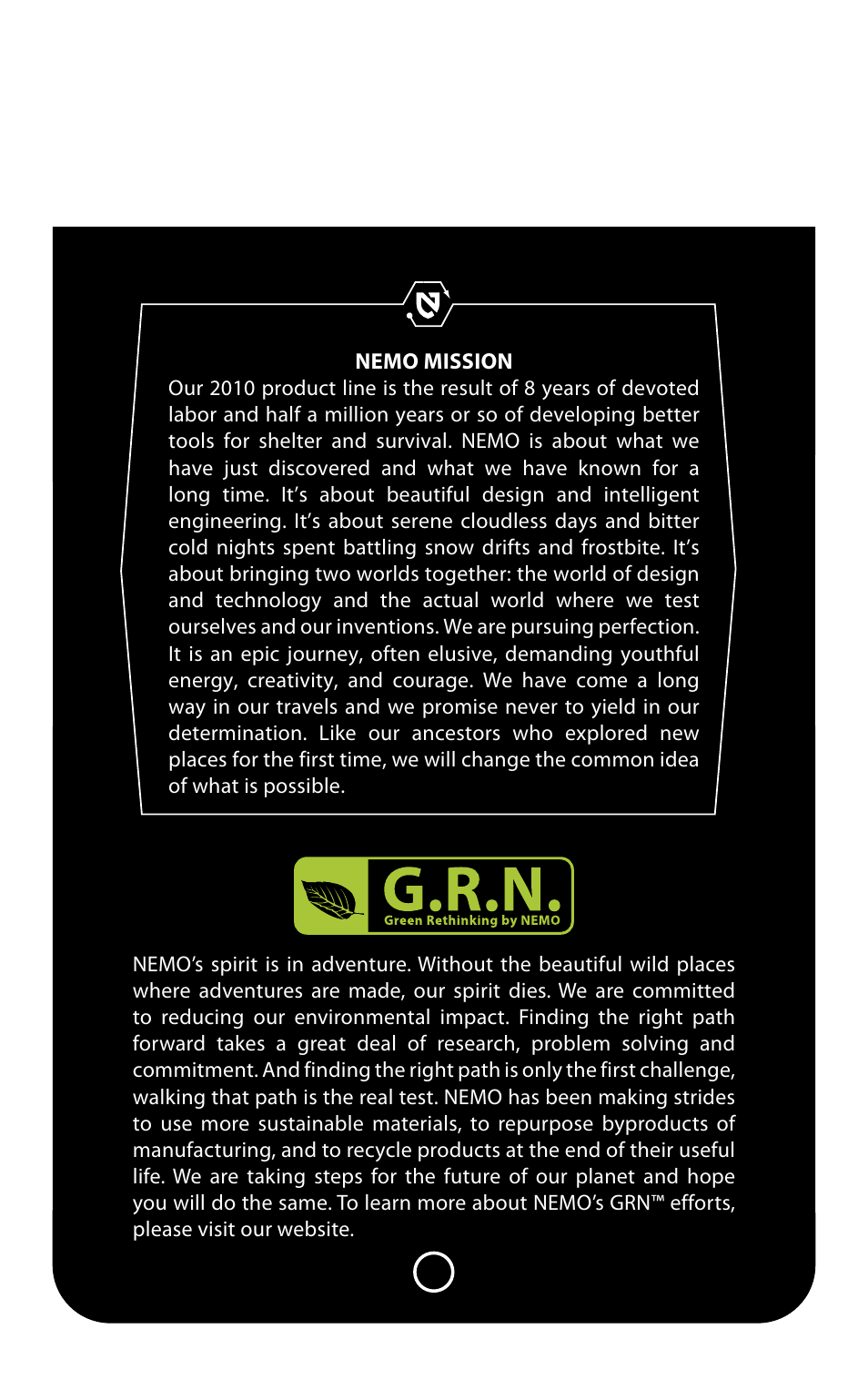 NEMO Equipment LOSI STORM 2 User Manual | Page 2 / 9