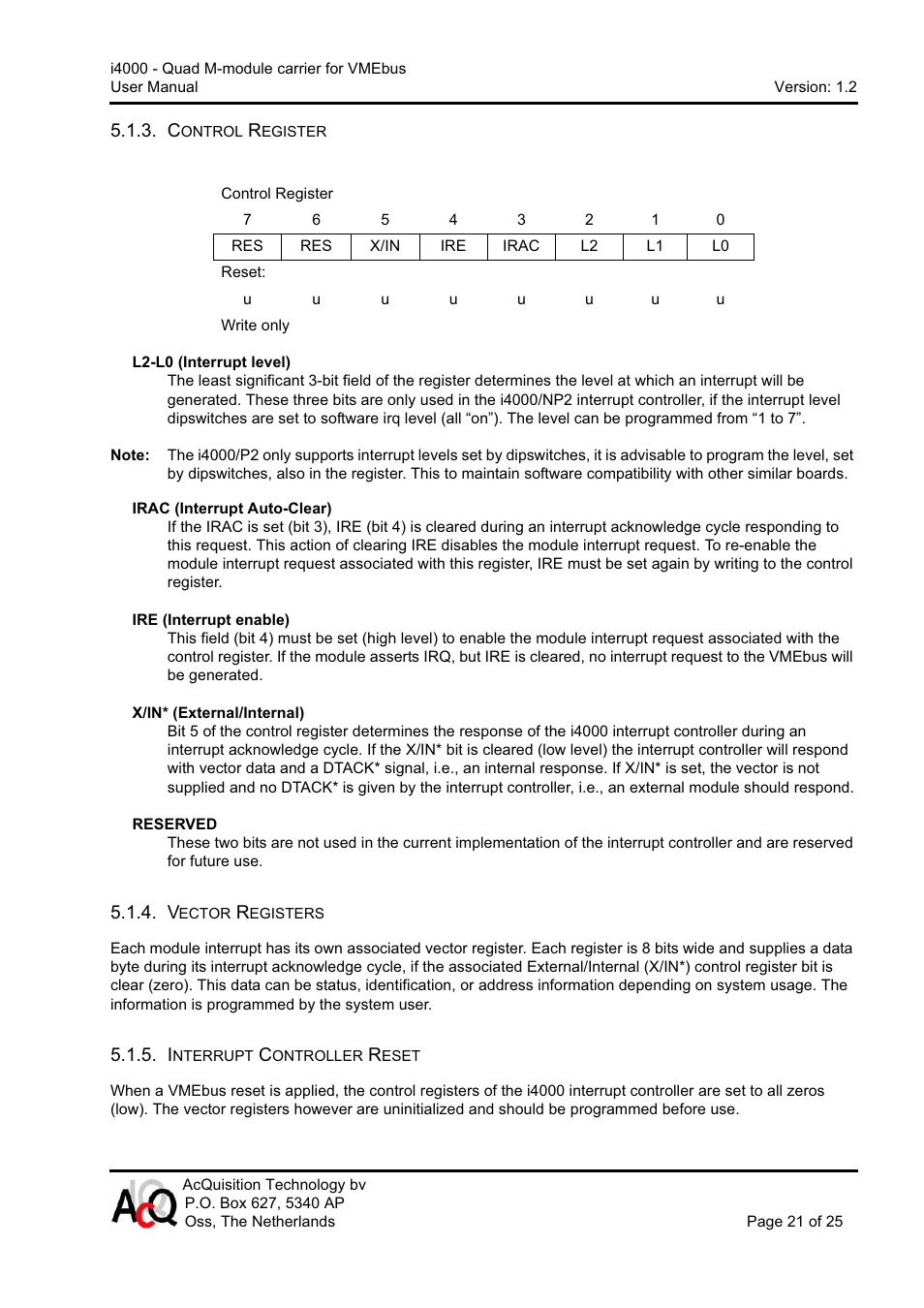 CH Tech Quad M-module Carrier i4000 User Manual | Page 21 / 25