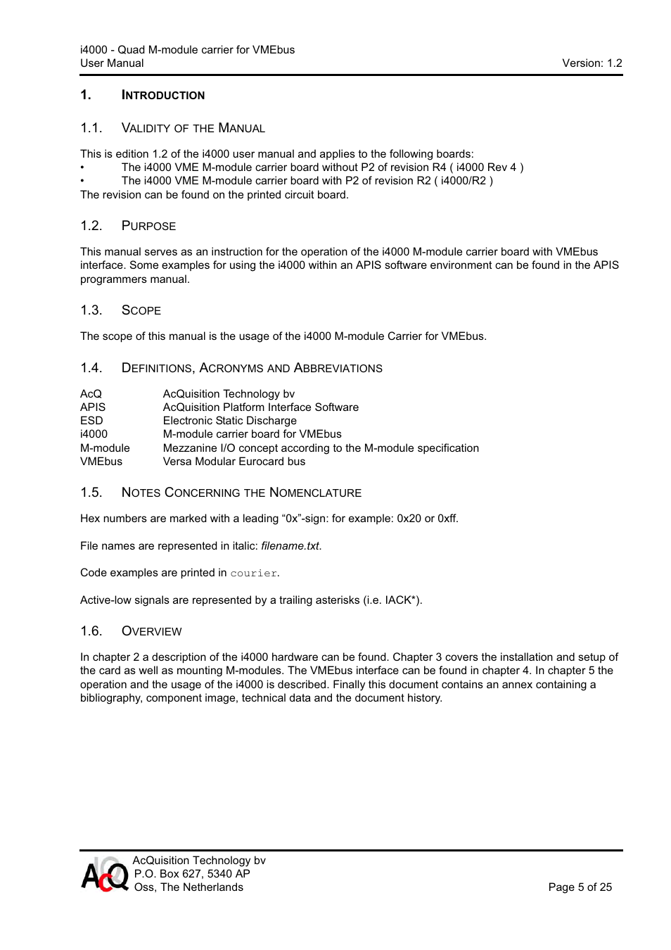 CH Tech Quad M-module Carrier i4000 User Manual | Page 5 / 25