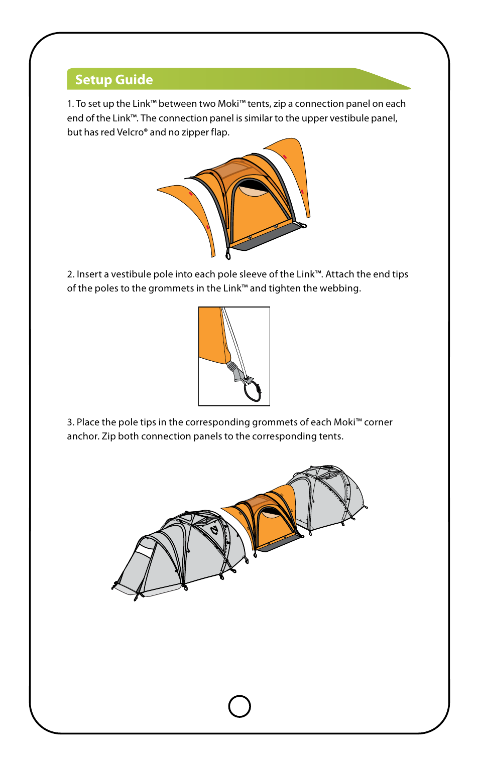 Setup guide | NEMO Equipment MOK LIN User Manual | Page 4 / 7
