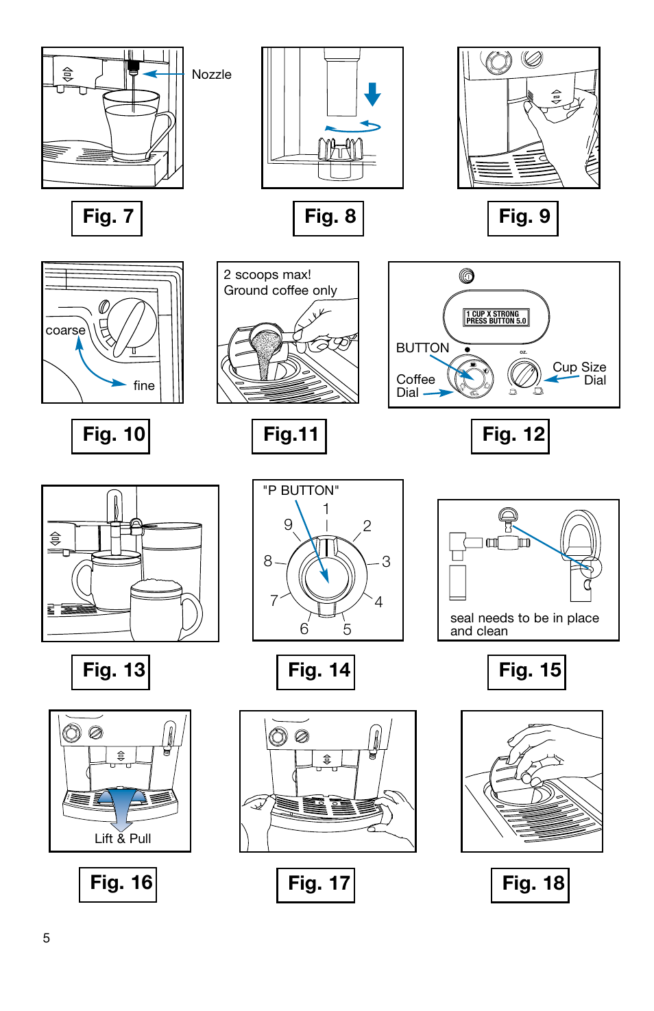Fig. 16 | Capresso 158 User Manual | Page 5 / 23