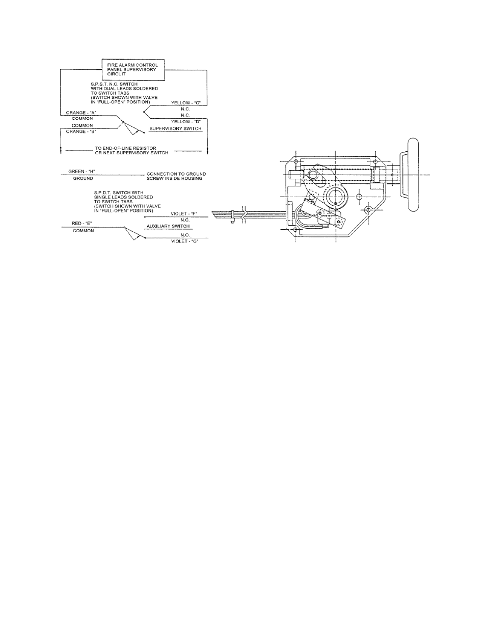 NIBCO TS-2M Replacement Supervisory Switches For Ball Valves User Manual | Page 2 / 2